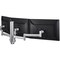Atdec triple display mount for displays to 24, suits flat screen monitors to 20 lbs, curved screen AWMS-3-13714-F-S - alternate 1