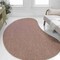 Jonathan Y Evan Modern Rustic Organic Curve Light Rose 5 ft. x 8 ft. Indoor/Outdoor Shaped Area Rug SHP102F-5 - alternate 3