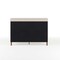 Martha Stewart Britta Full Upholstered Platform Bed w/Rounded Headboard, Piped Detailing/Cushioned Sderails, Beige TW-3WDB01B-F-BG-MS - alternate 6
