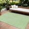 Homeroots 8' X 10' Mint Green And Ivory Geometric Washable Indoor Outdoor Area Rug 600837 - alternate 1