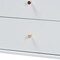 Baxton Studio Denita Bedroom Set, White, Twin 271-14733-14743-14739-14739-ZORO - alternate 6