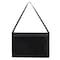 C-Line Products 13" x 7" Black Stitched License Plate Holder (Tag Bag) with Hanging Strap, 1/EA, 15EA/CT 41902-CT - alternate 4