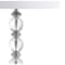 Jonathan Y Paul 26" Crystal/Metal LED Table Lamp, Clear/Chrome, 2PK JYL5041A-SET2 - alternate 7
