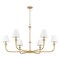 Z-Lite Tova Rubbed Brass 6 Light Chandelier 3049-45RB - alternate 5