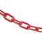 Mr. Chain 2" x 10' Red Plastic Safety Chain 50005-10 - alternate 1