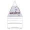 Simple Spaces Shower Caddy, 2-Shelf, Steel, 10 in OAW, 19 in OAH, 4-1/4 in OAD, 10 lb SS-SC-25-CH-3L - alternate 3