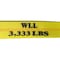 Mytee Products 2 in x 30 ft Yellow Ratchet Tie-Down Straps w/ Wire Hook 10000 Lbs Capacity, 4PK RS230WHx4 - alternate 4