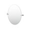 Gatco Reveal 26.5" Frameless Oval Mirror, Satin Nickel 4679 - alternate 1