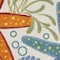 Homeroots 5' Blue Yellow And Orange Round Starfish Indoor Outdoor Area Rug 546827 - alternate 3