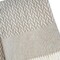 Homeroots 55" X 70" Cinnamon Cotton Blend Woven Plush Throw Blanket with Fringe 632920 - alternate 2