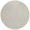 Homeroots 8' Beige And Ivory Round Floral Washable Indoor Outdoor Area Rug 610632 - alternate 5
