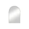 Homeroots 38" Gold Metal Arch Framed Accent Mirror 719128 - alternate 1