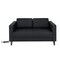 Flash Furniture HERCULES Artemis Black LeatherSoft Reception Loveseat w/2 AC Outlets/1 USB/1 USB-C Ports ZB-8921-2S-BLK-GG - alternate 8