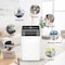 Edendirect 6,400 BTU Portable Air Conditioner Cools 300 Sq. Ft. with Dehumidifier, 3 Fan Speeds and Remote ED-SPF1-10C - alternate 7