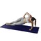 Wakeman 2-Piece Yoga Mat Towel and Gym Towel Set Sweat Absorbent & Quick Drying with Corner Pockets HT-YOGA-NVY - alternate 7