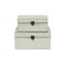 Homeroots Set of Two White Wood Box With Lid, 2PK 489383 - alternate 6
