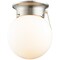 Boston Harbor Boston Harbor F3015-3375-BN Ceiling Light Fixture, CFL Lamp, 60 W F3015-3375-BN - alternate 1