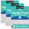 Nordic Pure 14x18x1 Plus Carbon Pleated Air Filter, High Capacity, MERV 14, 3 PK 14x18x1M14+C-3 - alternate 1