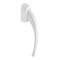 Prime-Line Storm and Screen Door Pull Lever Handle Set with Interior Latch, Strike and Screws, White K 55222 - alternate 1