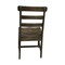 Homeroots Set of Two Dark Brown Wood Ladder Back Dining Side Chairs 522052 - alternate 2