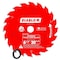 Diablo Track Saw Blade, 6-1/2 in Dia, 20 mm Arbor, 20-Teeth, Carbide Cutting Edge D0620TSR - alternate 1
