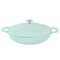 Martha Stewart 3.5 Quart Enameled Cast Iron Braiser in Blue with Self Basting Lid 137461.02 - alternate 1