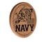Holland Bar Stool Co US Naval Academy 13" Laser Engraved Solid Wood Sign WSgnLNatUSNavA - alternate 1
