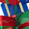 Sunjoy 63 in. Christmas Lighted Stacked Gift Box, 3D Tinsel Santa Stacked Gift Box Outdoor Garden Yard D116020000 - alternate 5