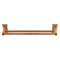 Alfi Brand AB5505 24" Dbl Rack Wooden Towel Bar Bathroom Accessory AB5505 - alternate 1