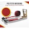 Mytee Products 2 inx30 ft Kinedyne Red Tie-Down Ratchet Straps w/ Flat Hooks, 3,335 WLL, 4PK RS230R-Kx4 - alternate 7