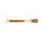 Homeroots Yellow And Brown Jade Abacus Disc Decorative Calligraphy Brush 401511 - alternate 1