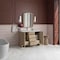 James Martin Vanities Gracyn 48 in. Single Vanity, Coastal Driftwood, w/ 3 CM White Zeus Quartz Top D125-V48-CSD-3WZ - alternate 2