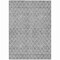 Homeroots 8' X 10' Gray And Ivory Geometric Washable Indoor Outdoor Area Rug 596108 - alternate 7