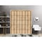 Sartodoors Sliding Closet Double Bi-fold Doors, Planum 0015 Oak and Aluminum Strips, Sturdy Tracks Moldings Tr PLANUM0015DBF-DUB-96 x 84 (4* 24x84) - alternate 5