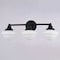 Vaxcel Eastgate 3-Light Bathroom Light, Black W0561 - alternate 6