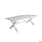 Newtechwood 86" Poly Aluminum BBQ Table in Icelandic Smoke White OD-DIT-723-22-SW - alternate 2