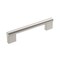 Amerock Versa 5-1/16 in 128 mm Center-to-Center Satin Nickel Cabinet Pull BP36913G10 - alternate 1