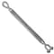 Hyw Products Drop Forged Hot Dipped Galvanized Steel Turnbuckle 1/2in x 12in Eye/Jaw 1011212 - alternate 1