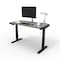 We'Re It Lift It Electric Sit Stand Desk, 46.25 H, 24 W X Laminate wood, metal, Black VL22BLK4824-8827 - alternate 1
