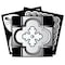 Homeroots 8" X 8" Black White And Gray Mosaic Peel And Stick Removable Tiles 390927 - alternate 4