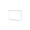 Ghent Proma Magnetic Porcelain Whiteboard, Aluminum Frame and Maprail, 5'H x 8'W M1P-58-1M - alternate 1