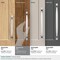 Amerock Highland Ridge 7-9/16 inch 192mm Center-to-Center Polished Nickel Cabinet Pull BP55327PN - alternate 2