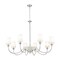 Z-Lite Katerina 8 Light Chandelier, Brushed Nickel, 46 In W x 32.5 In H 1950-8BN - alternate 4
