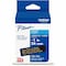 Brother Adhesive TZ Tape (R) Cartridge 15/16"x26-1/5ft., Gold/Black TZE354G - alternate 1
