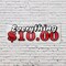 Signmission Everything 10 Dollars, 48 Inch x 120 Inch, Vinyl Banner B-120-30566 - alternate 2