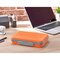 Its Academic Flexi Storage Box with Lid, Collapsible Pencil Case Design for Craft and School Supplies, Orange 23124-OG21-DM - alternate 4