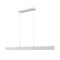 Z-Lite Hudson 1 Light Linear Chandelier, Brushed Nickel, 55 In W 1016-55L-BN-LED - alternate 4