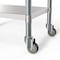 Koolmore 24'' x 36'' 18-Gauge 304 Stainless Steel Commercial Work Table with Casters CT2436-18C - alternate 6