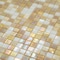 Apollo Tile Mingles 11.6inx11.6in Glossy Yellow Gold and White Glass Mosaic Wall Floor Tile 18.69 sqft/cs, 10PK MIX1588BG336A - alternate 4