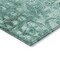 Homeroots 9' X 12' Teal Blue Ikat Washable Indoor Outdoor Area Rug 577005 - alternate 5
